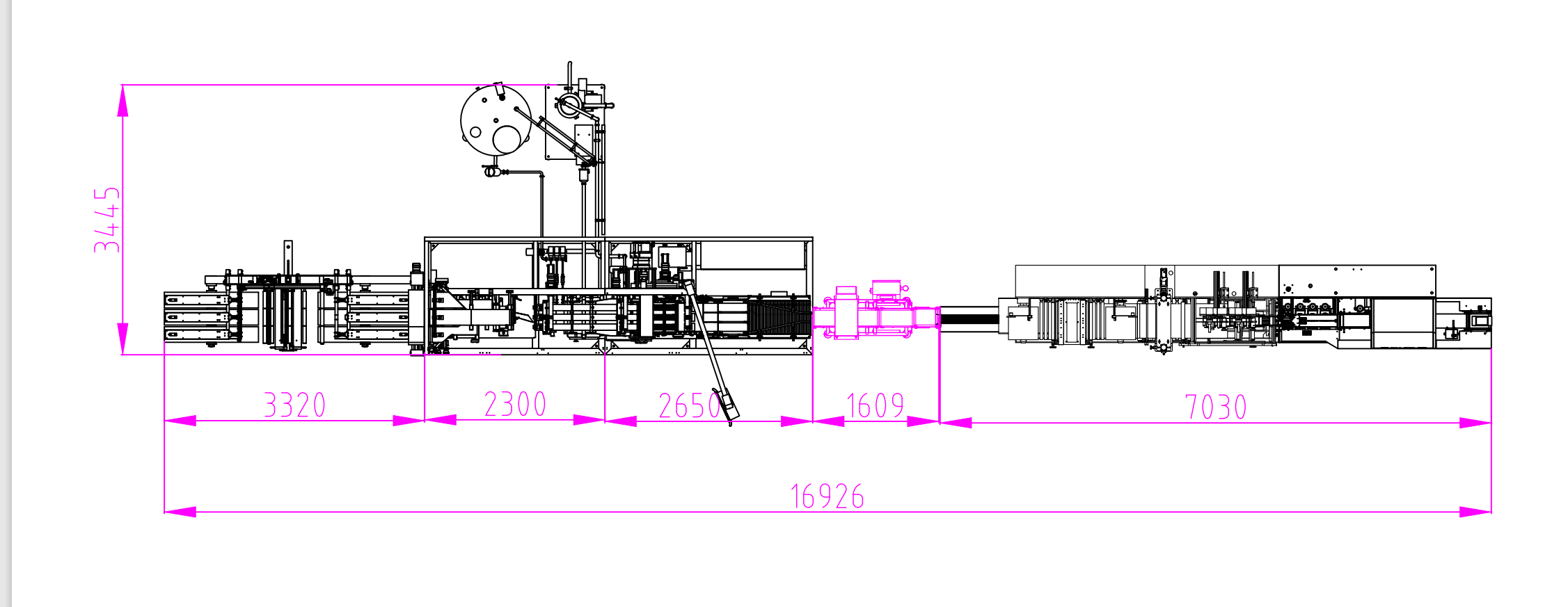 WT-CF3 HIGH SPEED CROSS FOLD WIPES PRODUCTION LINE